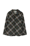 Burberry Vintage Check Silk Shirt In Snug