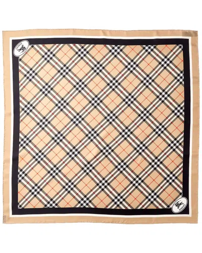 Burberry Check Silk Scarf