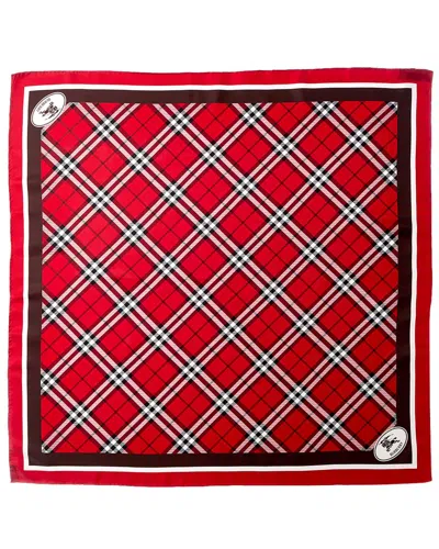 BURBERRY BURBERRY CHECK SILK SCARF