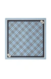 Burberry Check Silk Scarf In Bank