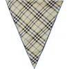 Burberry Check Silk Scarf In Lichen