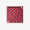 Burberry Check Silk Scarf In Post