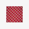 Burberry Check Silk Scarf M In Scarlett
