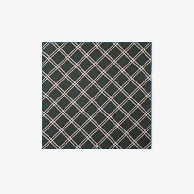 Burberry Check Silk Scarf In Snug