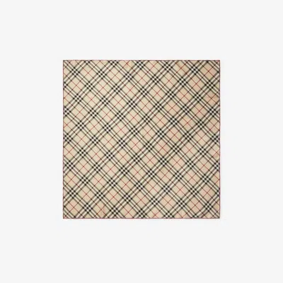 BURBERRY BURBERRY CHECK SILK SCARF