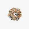 Burberry Check-print Silk Scrunchie In Sand