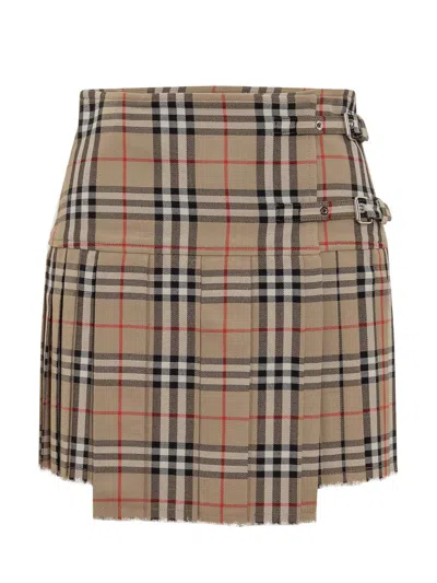 BURBERRY BURBERRY CHECK SKIRT