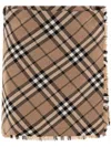 Burberry Women Check Wool Blend Mini Kilt In Multicolour