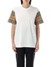 Burberry Regular Logo T-shirt In White
