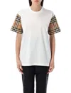 Burberry Regular Logo T-shirt In White