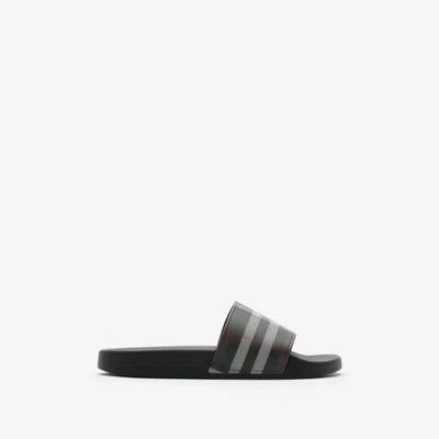 Burberry Check Slides
