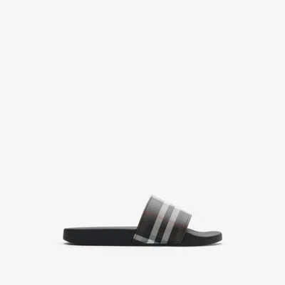 Burberry Check Slides