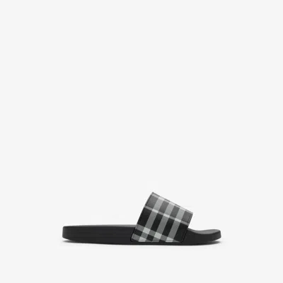 BURBERRY BURBERRY CHECK SLIDES