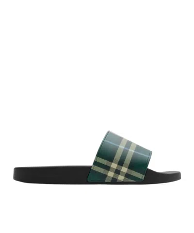 BURBERRY BURBERRY CHECKERED FLIP-FLOPS