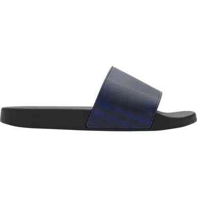 BURBERRY BURBERRY CHECK SLIDES