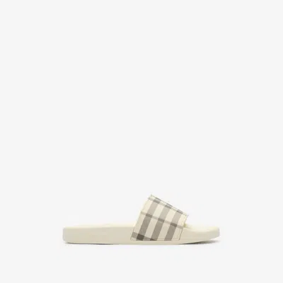 BURBERRY BURBERRY CHECK SLIDES