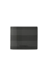 Burberry Check Bifold Wallet Wallets Black In Black