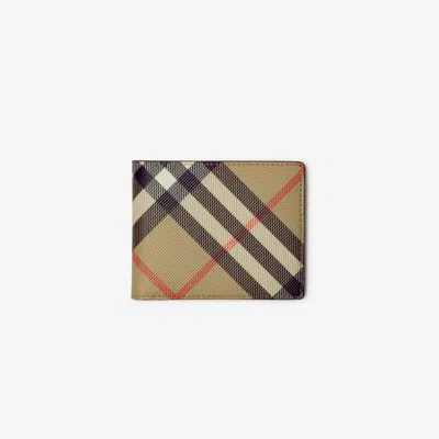 BURBERRY BURBERRY CHECK SLIM BIFOLD WALLET