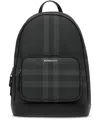 Burberry Technical Fabric Backpack Rocco In Grey