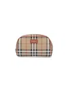 BURBERRY CHECK SMALL POUCH