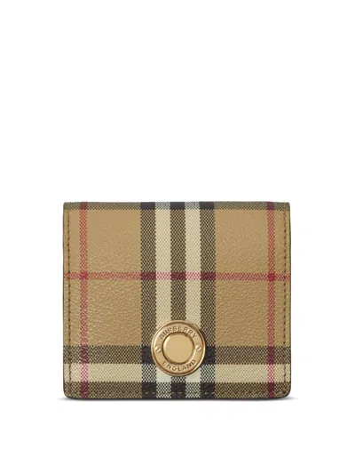 Burberry Small Leather Goods In Beige