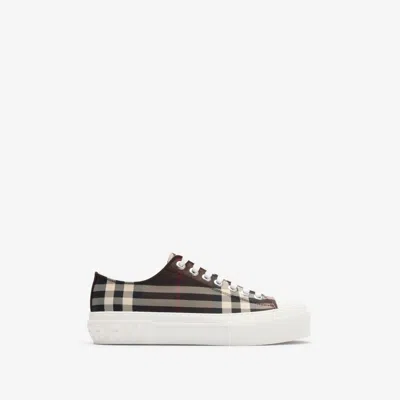 BURBERRY BURBERRY CHECK SNEAKERS
