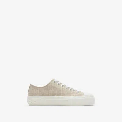 BURBERRY BURBERRY CHECK SNEAKERS