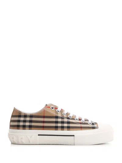 BURBERRY CHECK SNEAKERS