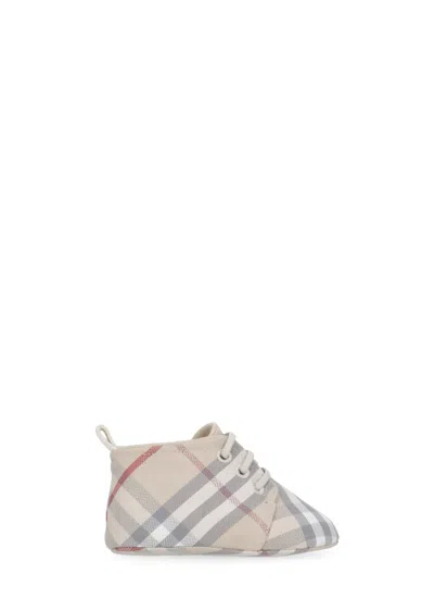 BURBERRY CHECK SNEAKERS