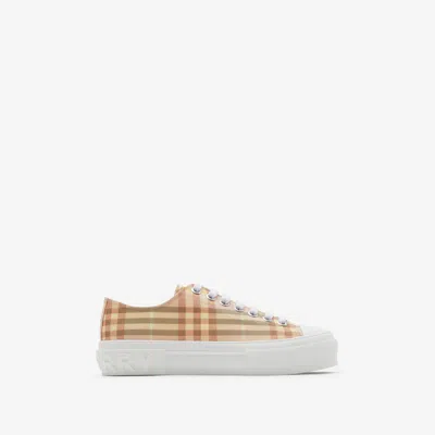 BURBERRY BURBERRY CHECK SNEAKERS