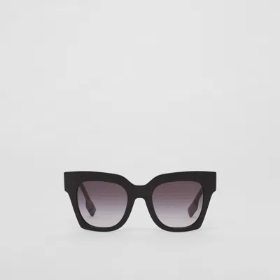 BURBERRY BURBERRY CHECK SQUARE SUNGLASSES