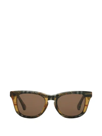 Burberry Kids' Check Square Sunglasses In Multi