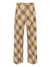 BURBERRY 'CHECK' STRAIGHT PANTS