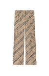Burberry Check Stretch L In Teacup/pasture