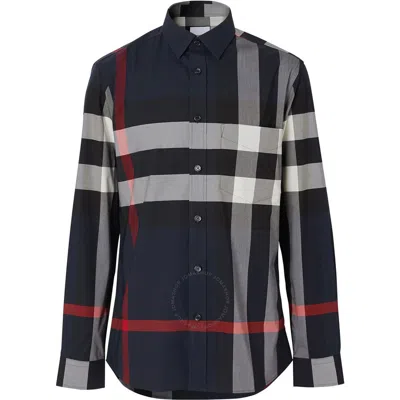 BURBERRY BURBERRY CHECK STRETCH POPLIN SHIRT