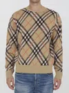 BURBERRY CHECK SWEATER