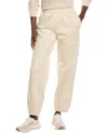 Burberry Check Sweatpant In Brown