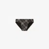 BURBERRY BURBERRY CHECK SWIM BRIEFS