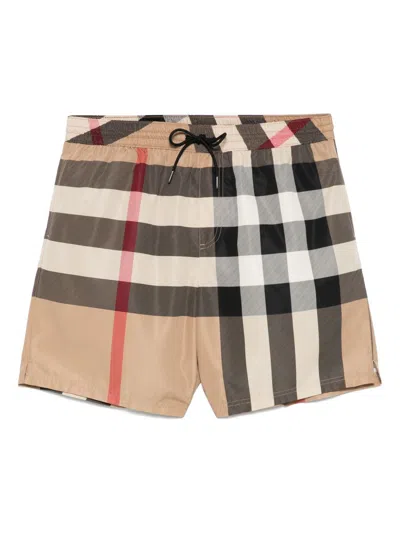BURBERRY BURBERRY CHECK SWIM SHORTS