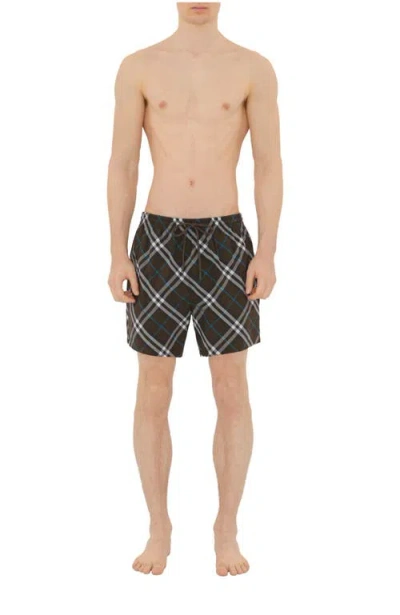 Burberry Check Swim Shorts