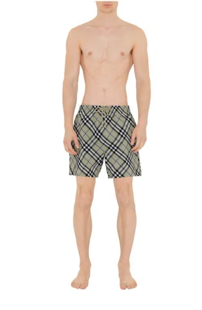 Burberry Check Swim Shorts