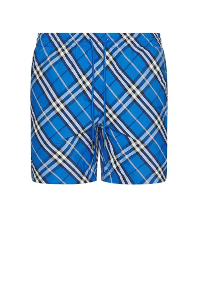 BURBERRY CHECK SWIM SHORTS