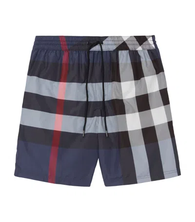 BURBERRY CHECK SWIM SHORTS