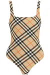 Burberry Check-pattern Swimsuit