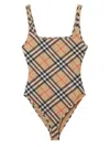 Burberry Check-pattern Swimsuit