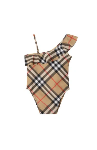 BURBERRY BURBERRY CHECK SWIMSUIT