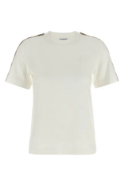 BURBERRY BURBERRY CHECK TAPE T-SHIRT