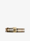 Burberry Belt In Archive Beige/light Gold