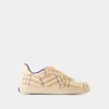 Burberry Light Terrace Sneakers Checkered Pattern