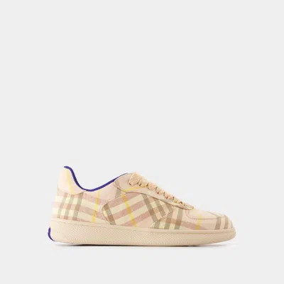 BURBERRY BURBERRY CHECK TERRACE SNEAKERS